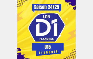 🔵🟡 Groupe U15 : François 🔵🟡