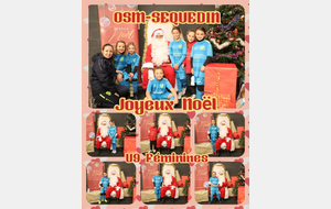 Le Noël des U9 Féminines 