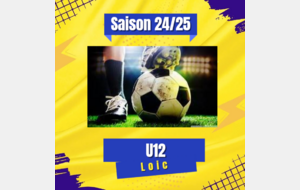 U12 Loic à Stella Lys