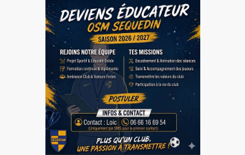 Deviens Educateur