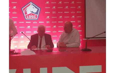 LOSC Nouveau partenariat.⚽